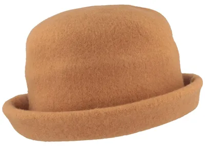 Kopka Clochard Hut aus Walkstrick in beige
