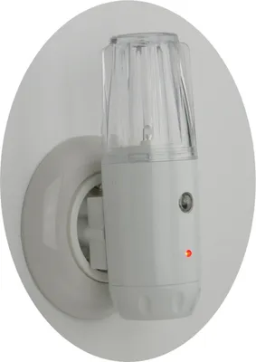 Produktbild von Niermann Leuchten Nachtlicht 3 in 1 Multifunktion-LED - Maße: 4,2 cm x 4,2 cm x 12 cm - Farbe: weiß; 80024