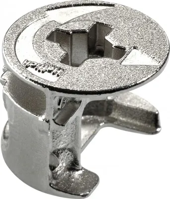 Produktbild von 8er Set HETTICH Rastex Montagebeschläge Stahl poliert, L.12,2 mm