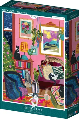 Immagine prodotto di Gatti Accoglienti – Puzzle da 1000 pezzi