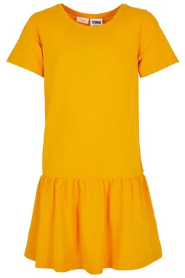Produktbild von Urban Classics - "Valance" T-Shirt-Kleid für Mädchen TN642 (116) (Magic Mango)
