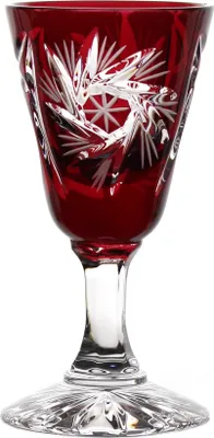Produktbild von Likörglas Schleuderstern 25 ml, rot