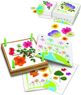 Produktbild von 4M Pressed Flower Art, Children's flower pressing kit