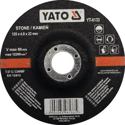 Produktbild von YATO Trennscheibe Winkelschleifer YT-6133 6.8mm 125mm