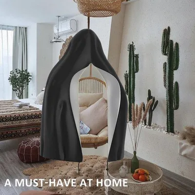 Image de Housse de protection pour fauteuil suspendu Famanu - Noir (190 x 115 cm)