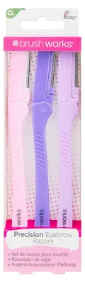 Immagine prodotto di Brushworks, rasoio di precisione per sopracciglia, confezione da 3 pezzi, 70 g