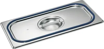Produktbild von B.PRO GN-Deckel 18/10 Edelstahl, mit Griffmulde, GN: 1/3