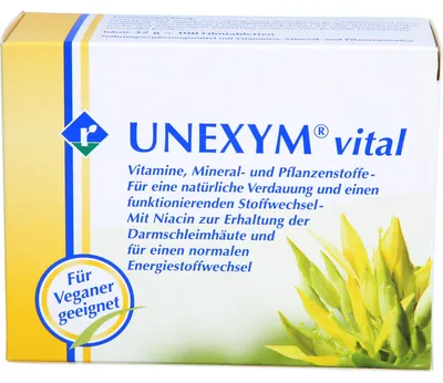 Produktbild von UNEXYM vital Filmtabletten für eine natürliche Verdauung, 100 St. Tabletten