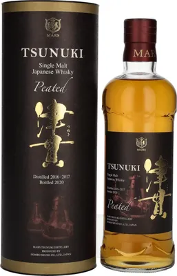 Produktbild von Mars Tsunuki Peated Bottled 2020 + Box 700ml 50% Vol.