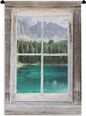 Produktbild von MuchoWow® Wandteppich Wandbehang Aussicht - Italien - Berg 120x180 cm Tapisserie Dekoration Wandtuch - Schlafzimmer - Dekorationen für das Haus