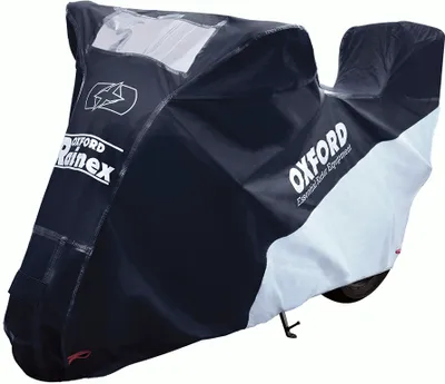 Immagine prodotto di Oxford Rainex Outdoor Topbox Motorrad Abdeckplane (Nero, S)