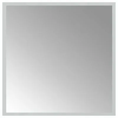 Image de Miroir de salle de bain LED vidaXL, transparent, 50 x 50 cm, verre trempé