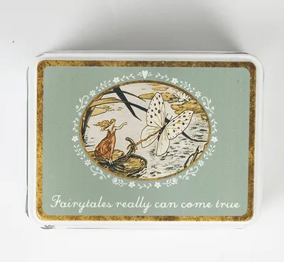 Produktbild von Sass & Belle Metalldose mit Deckel "Fairytales really can come true"