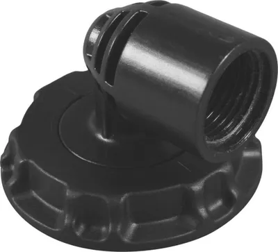Produktbild von Oms Männlicher Din-stecker Mit Kragen >2015 Schwarz  Schwarz One Size