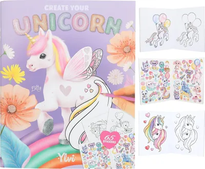 Immagine prodotto di Depesche- Ylvi Crea il tuo Malbuch Unicorno