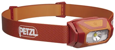 Produktbild von Petzl Tikkina, Stirnband-Taschenlampe, Rot, Tasten, IPX4, LED, 1 Lampen