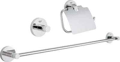 Produktbild von Grohe Essentials Bad-Set 3 in 1 chrom, 40775001