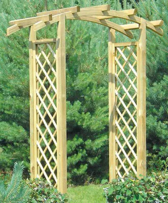 Produktbild von Pergola Scandes, Pfostenstärke 7 x 7 cm - Abmessung: 180 x 65 x 230 cm (B x T x H)