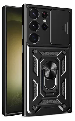 Zdjęcie produktu dla Techsuit CamShield Series etui do Samsung Galaxy S23 Ultra – czarne