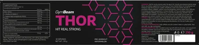 Produktbild von GymBeam Thor 210 g, Wassermelone