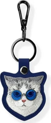 Zdjęcie produktu dla Etui Nimmy Glasses Cool Cat Na Lokalizator - Niebieskie
