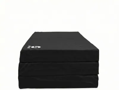 Produktbild von Turnmatte klappbar 150 x 100 x 8 SCHWARZ cm Weichbodenmatte