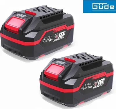 Produktbild von Güde Twinpack ProVolt APPV 18-40 Akku AP18 / 4.0 Ah 18V Akkupack