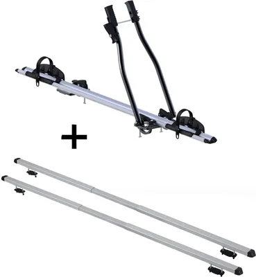 Immagine prodotto di Portabiciclette SAGITTAR + portapacchi RAPID compatibile con Saab 9-4 X (5 porte) 10-11