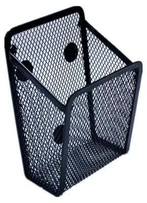 Produktbild von Magnetischer Stiftehalter, magnetischer Markerhalter, magnetische Aufbewahrungskörbe aus Netzgewebe, Stiftehalter aus Netzgewebe für Kühlschrank, Whiteboard, Spindzubehör