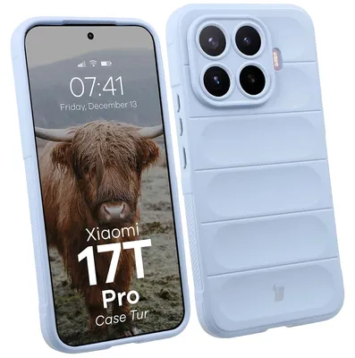 Produktbild von Robuste Handyhülle für Xiaomi 17T Pro, Bizon Case Tur, Hellblau