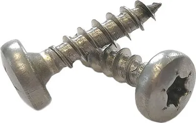Produktbild von Panhead Schrauben Edelstahl 4x25 mm - 200 St. Vollgewinde Holzschrauben Torx A2