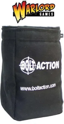 Produktbild von Bolt Action Würfeltasche mit Logo zum Mischen und Aufbewahren von Order-Würfeln