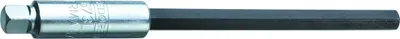 Produktbild von GEDORE 673 L Einsatz-Halter lang 1/4" 6-kant - 1/4" 4-kant, 1811061