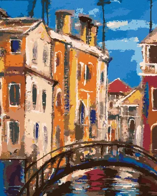 Produktbild von Zuty - Malen nach Zahlen - ANTIKE BRÜCKE, 40x50 cm, mit Keilrahmen (bereits gespannt)