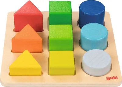 Produktbild von Goki 58753, 1 Jahr(e), Holz, Mehrfarbig