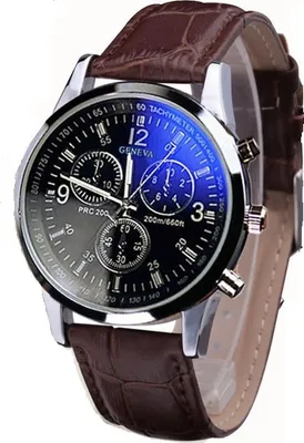 Produktbild von Darcio Uhr Dunkelbraun - Stilvolle Herrenuhr für jeden Anlass KP3201