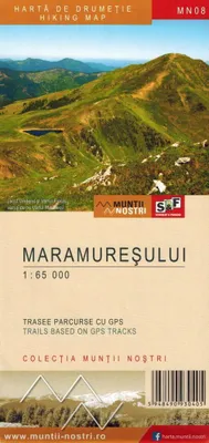 Image de Carte touristique des montagnes de Maramures, échelle 1/65 000, S&F