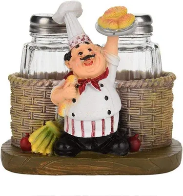 Immagine prodotto di Porta-saliera e pepiera decorativo per la cucina