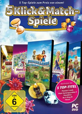 Produktbild von 5 Klick & Match-Spiele