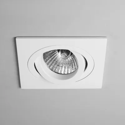 Produktbild von Astro Taro  - 1 Lichtquadrat verstellbarer Einbaustrahler weiß, feuerfest, GU10