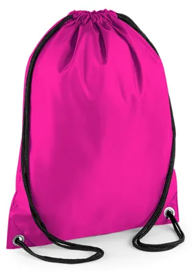 Image de Sac de sport BagBase Budget, imperméable, 11 litres FK212 (taille unique) (fuchsia)