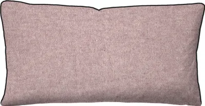 Produktbild von Biberna Melange Flanell-Wendekissenbezug, Größe 40x80 cm, brombeer
