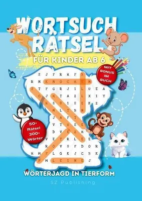 Produktbild von Wortsuchrätsel für Kinder ab 6