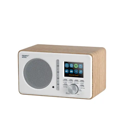 Produktbild von Ferguson Regent i200s Internetradio WLAN Radio mit Bluetooth, FM/DAB/DAB+ Radio UKW, Spotify Connect, Radiowecker, Equalizer, Farbdisplay, USB, AUX-IN