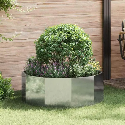 Obrázek produktu pro Maison Exclusive - Květináč stříbrný 90 x 90 x 35 cm Pozinkovaná ocel