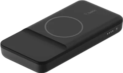 Produktbild von Belkin BPD001btBK, 10000 mAh, Lithium-Ion (Li-Ion), Kabelloses Aufladen, 18 W, Schwarz