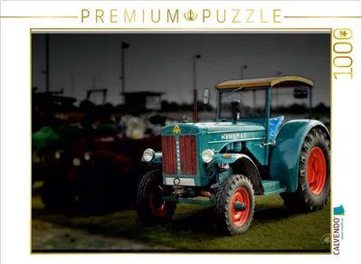 Produktbild von Calvendo Oldtimer Traktor Hanomag 1000 Teile Puzzle quer 640x480mm, Roder Peter; 7302196