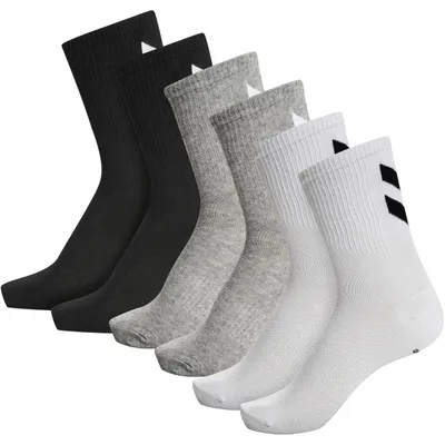 Obrázek produktu pro Ponožky Hummel Hmlchevron 6-Pack - černá/bílá/šedá, Größe:12