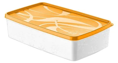 Produktbild von Aufbewahrungsdose Alaska mit Schnell-Gefrier-Funktion - Gefrierdose, 2000 ml Orange