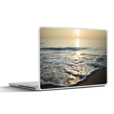 Produktbild von MuchoWow® Laptop Aufkleber Sticker Cover Meer - Sonne - Strand 40x30 cm - Laptop Dekoration - Selbstklebend